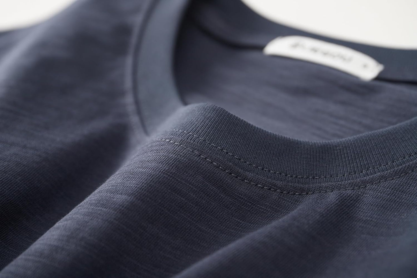 Cotton Loose Fit Thick T-Shirt Heavy Weight Crewneck Tees for Men