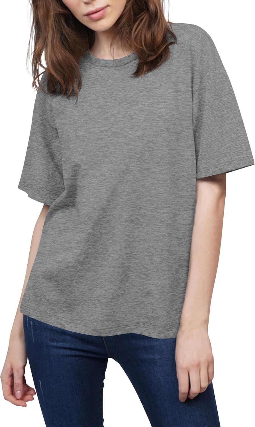 Women's T Shirts Crewneck Short Sleeve Shirt