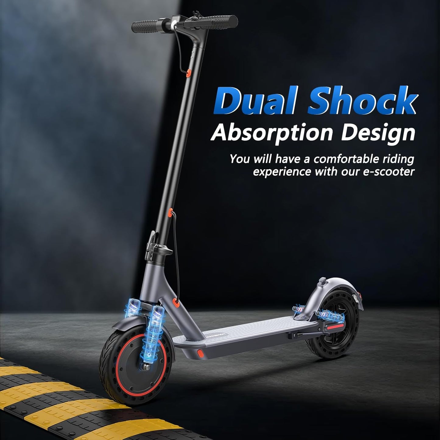Electric Scooter for Adults 8.5/10/14" Tires, 19/22Mph, 350W/500W Motor