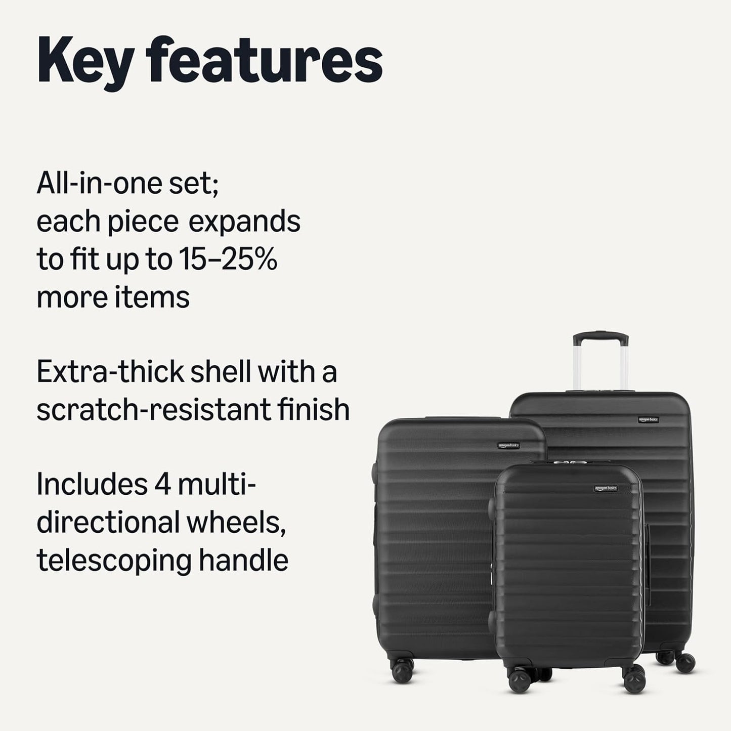 26" Hardside Medium Checked Luggage