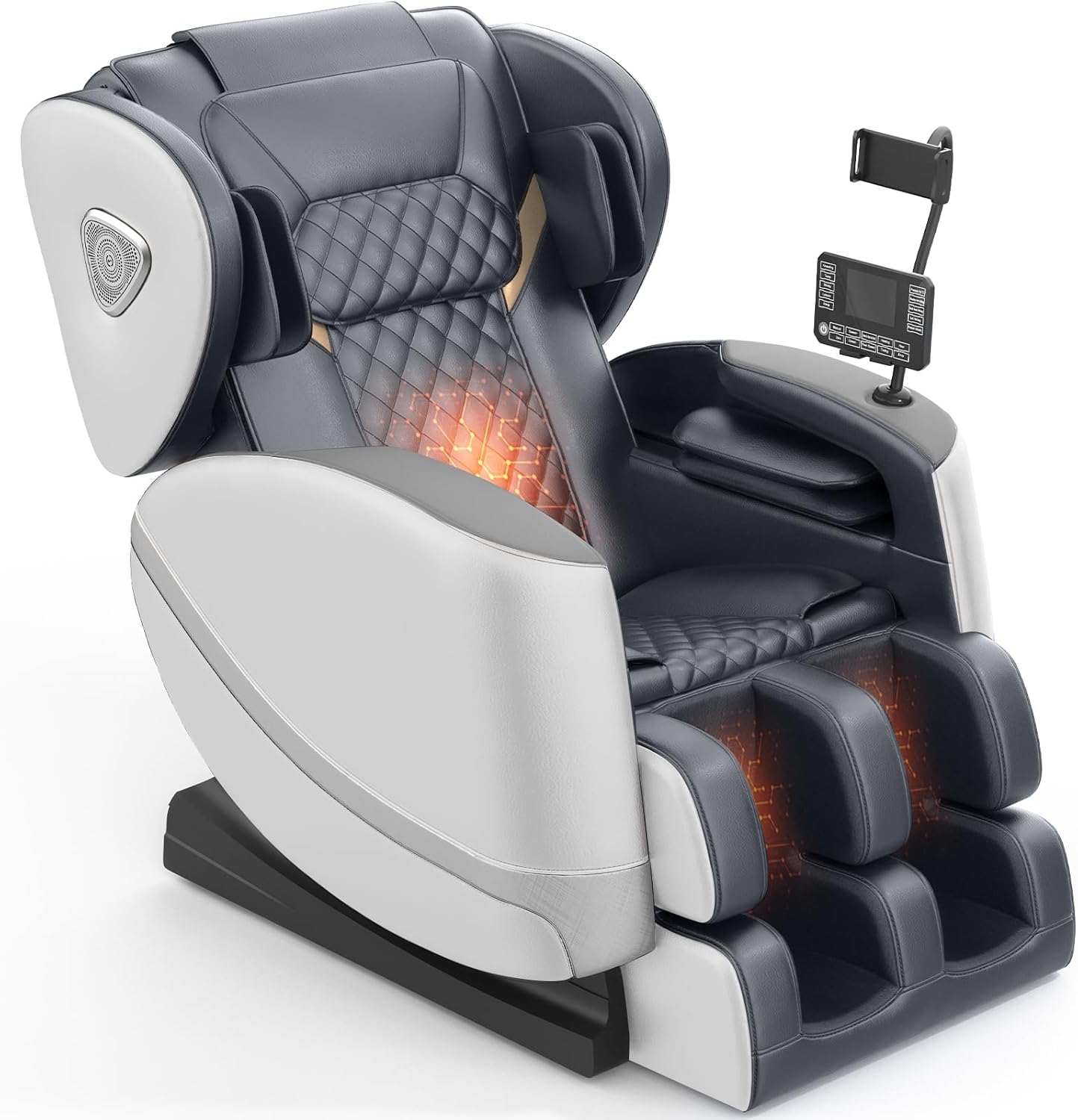 Zero Gravity Massage Chair with 10 Fix Rollers Heating Foot Massage