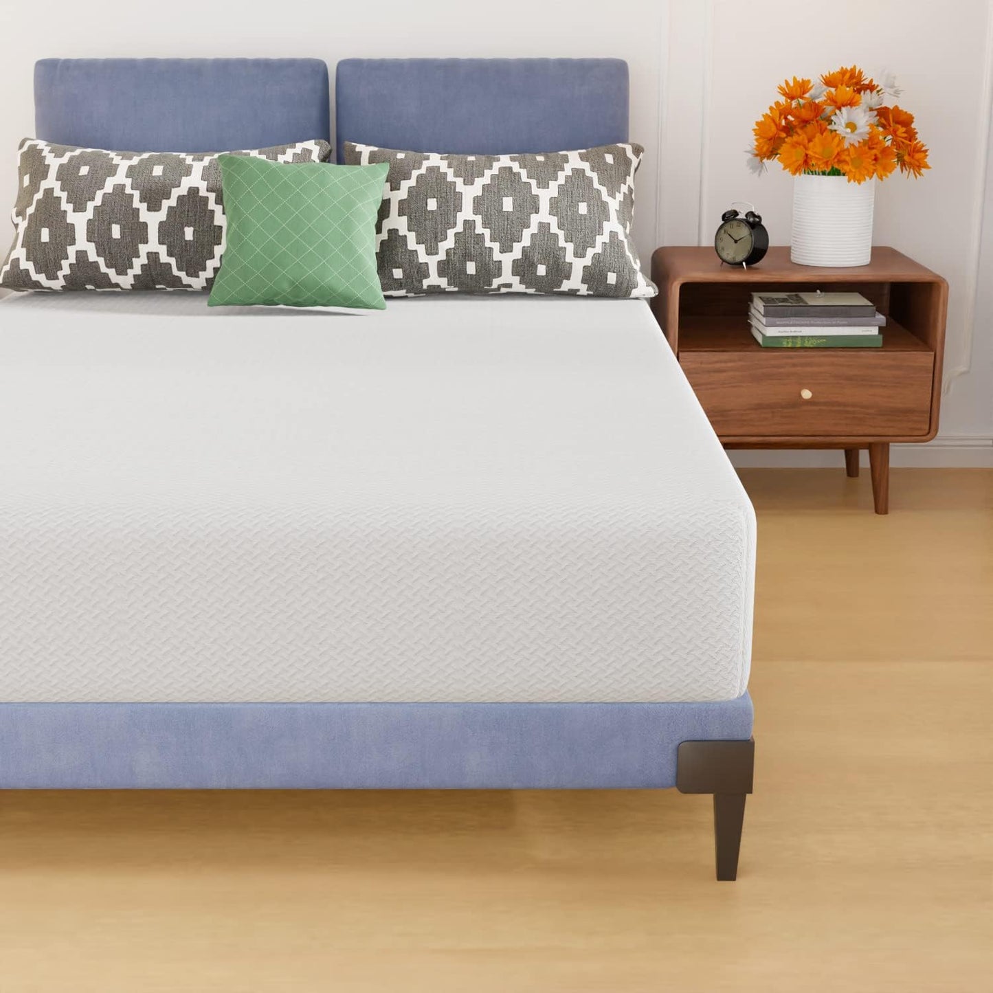 Twin 6 Inch Gel Memory Foam Mattress in a Box Medium Firm