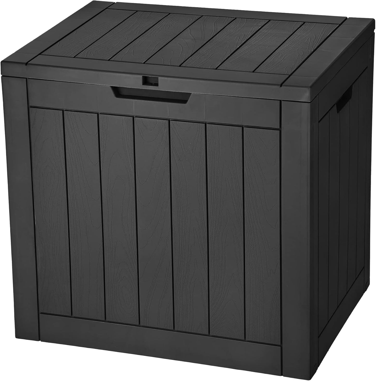 YITAHOME 120 Gallon Large Deck Box Upgraded Resin Outdoor Storage Boxes