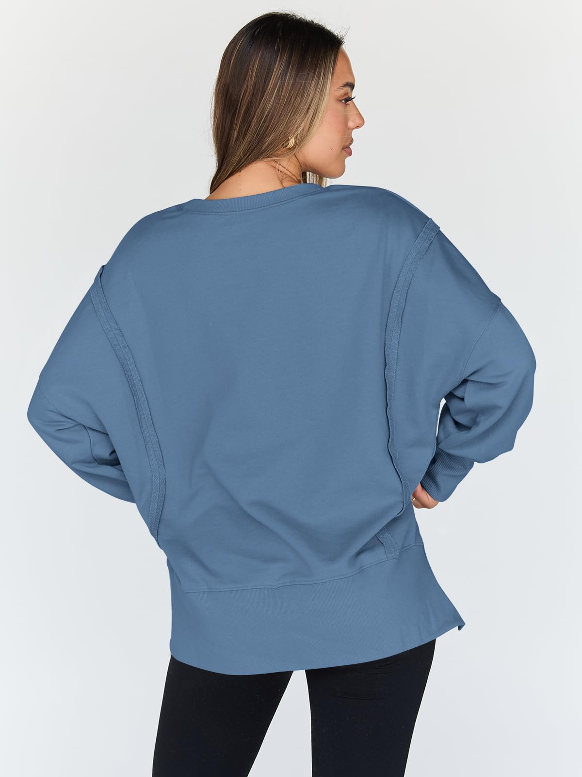 Womens Oversized Sweatshirts Hoodies Crewneck Shirts Fall Outfits
