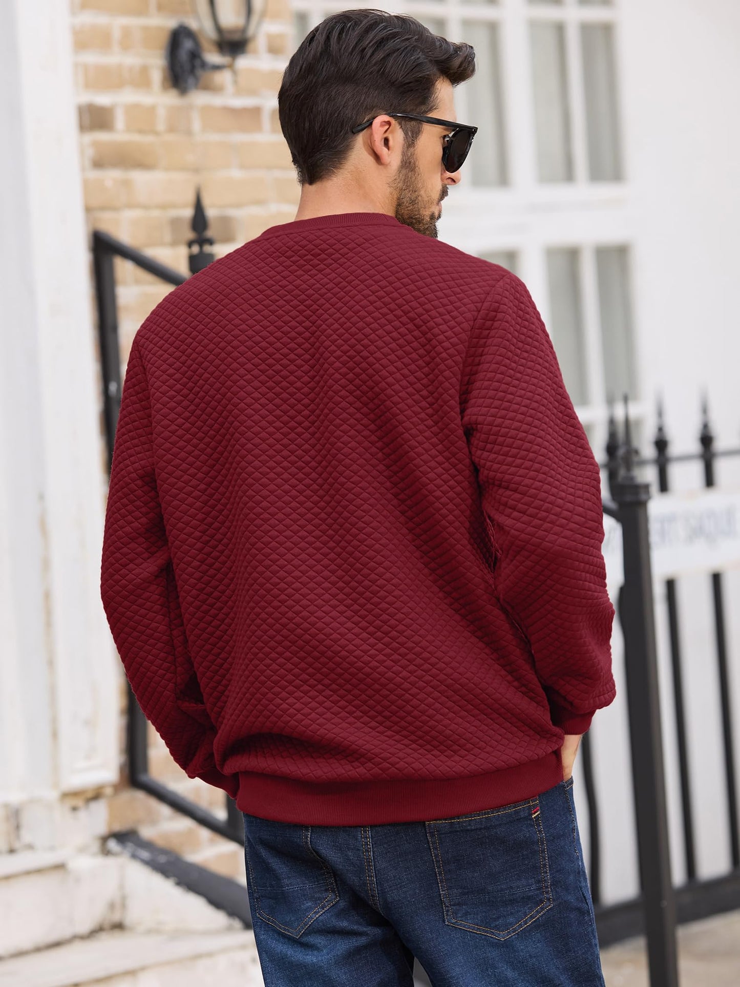Men's Crewneck Sweatshirts Solid