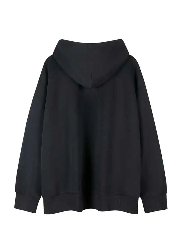 Girl's High Street Graphic Zip Up Hoodie