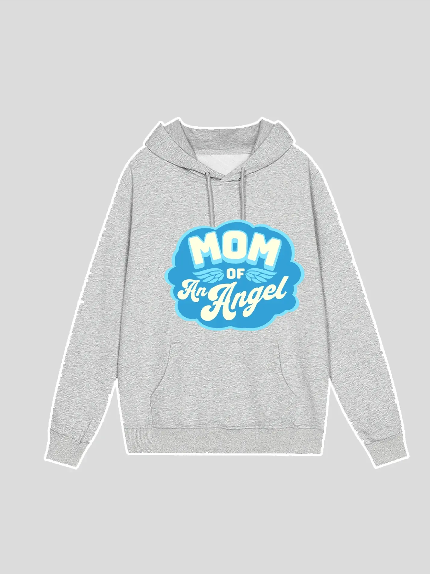 Mom of An Angel Hoodie