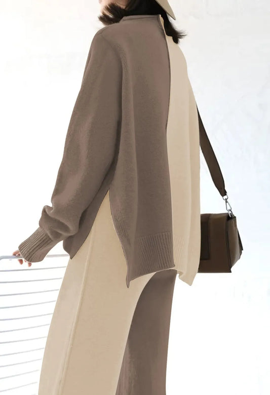 Womens 2 Piece Outfit Set Long Sleeve