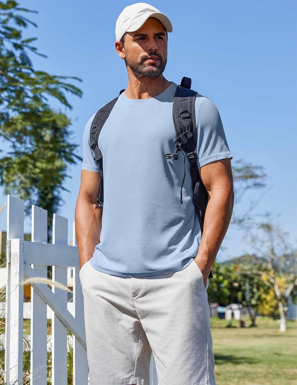 T Shirt Short Sleeve Crew Neck T-Shirt Casual Summer Basic Tee Shirts