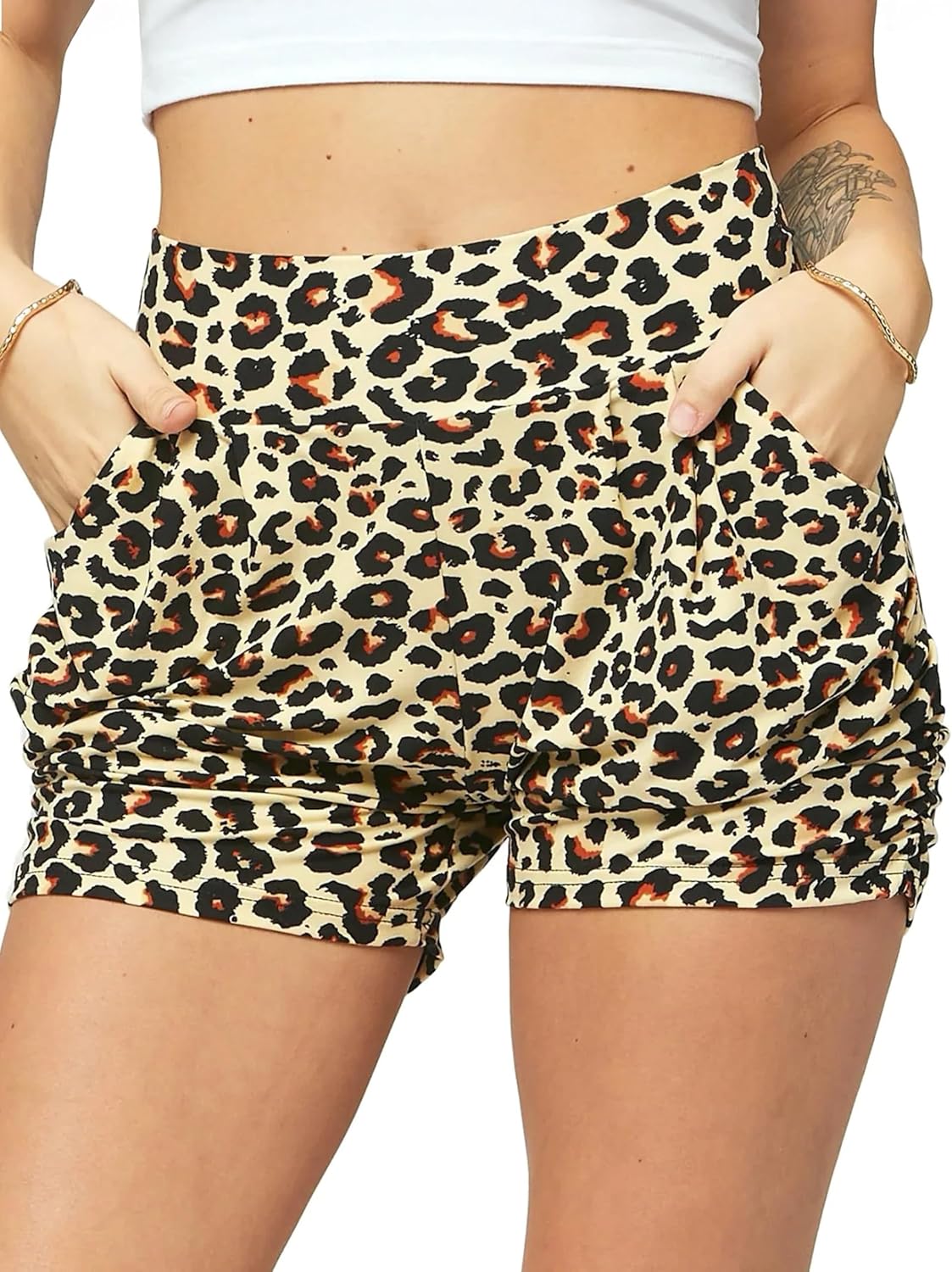 Women’s Shorts with Pockets Ultra Soft Stretch