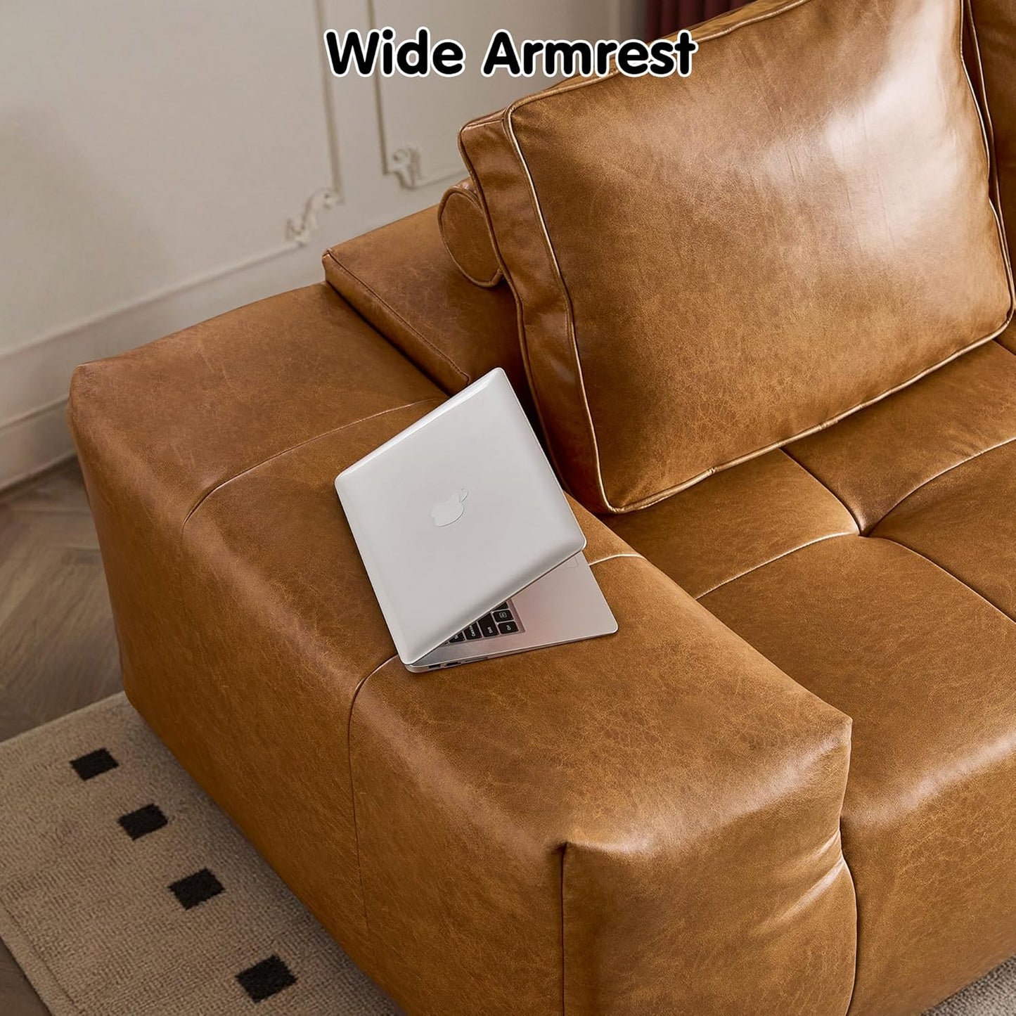104" Cloud Sectional Couch with L-Shape Chaise