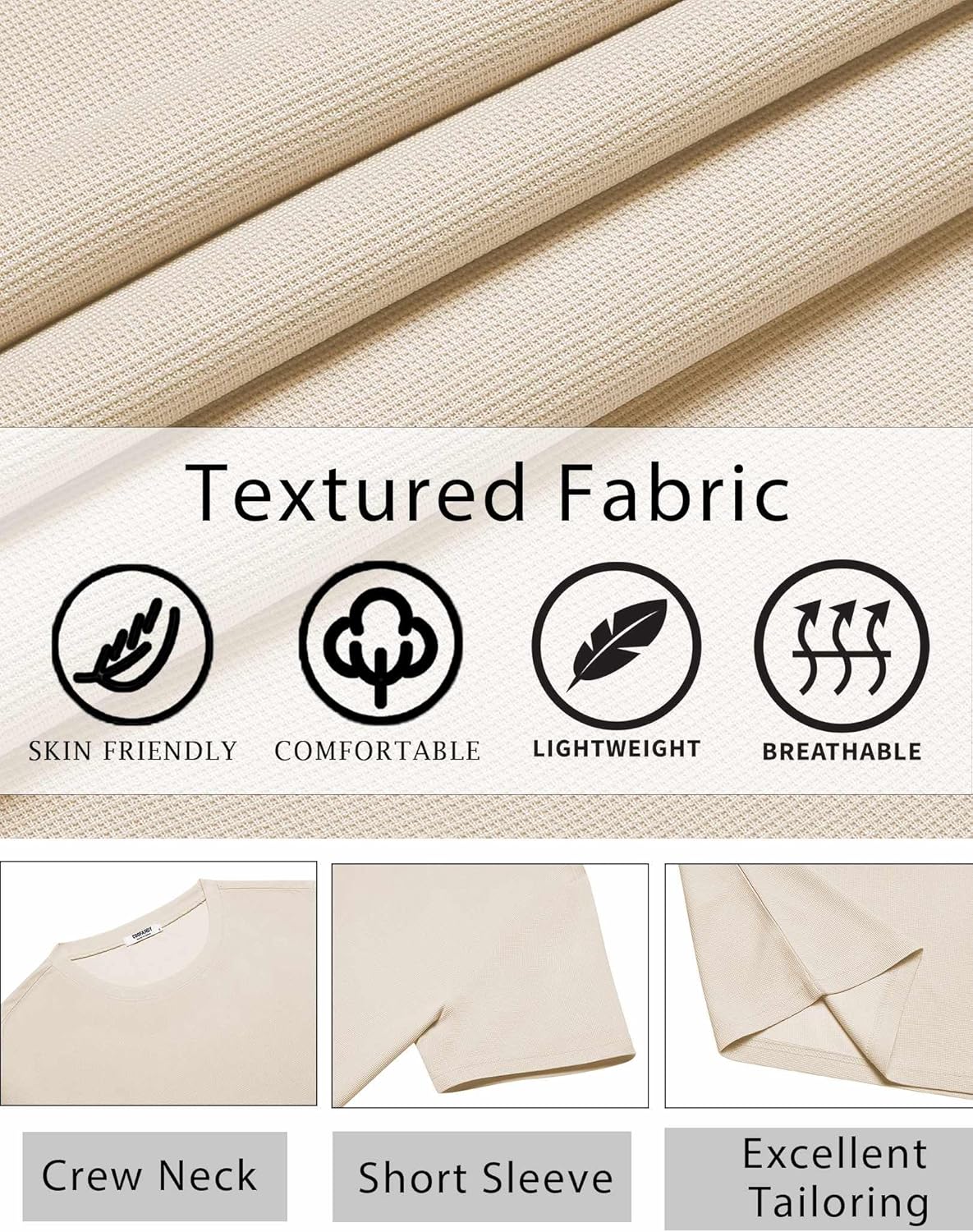 T Shirt Short Sleeve Crew Neck T-Shirt Casual Summer Basic Tee Shirts