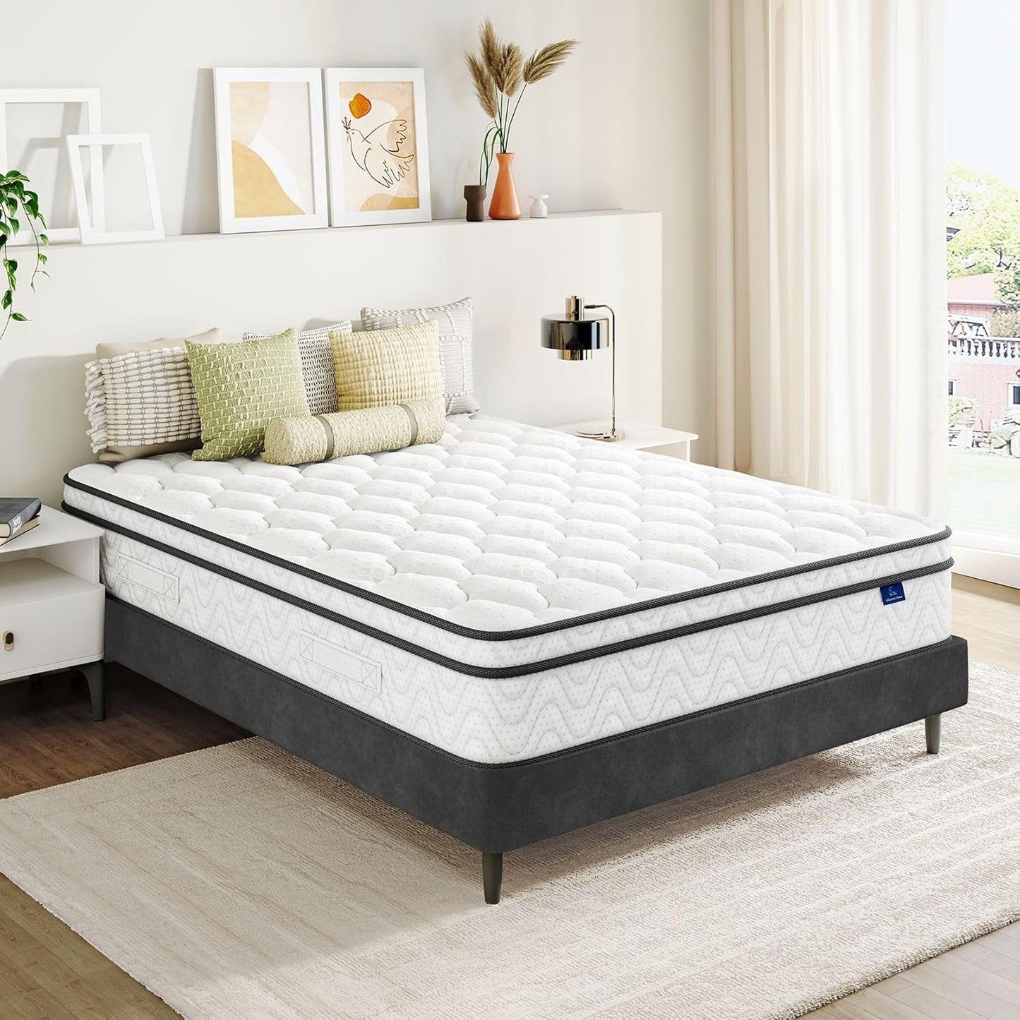 10 Inch Hybrid Mattress in a Box with Memory Foam