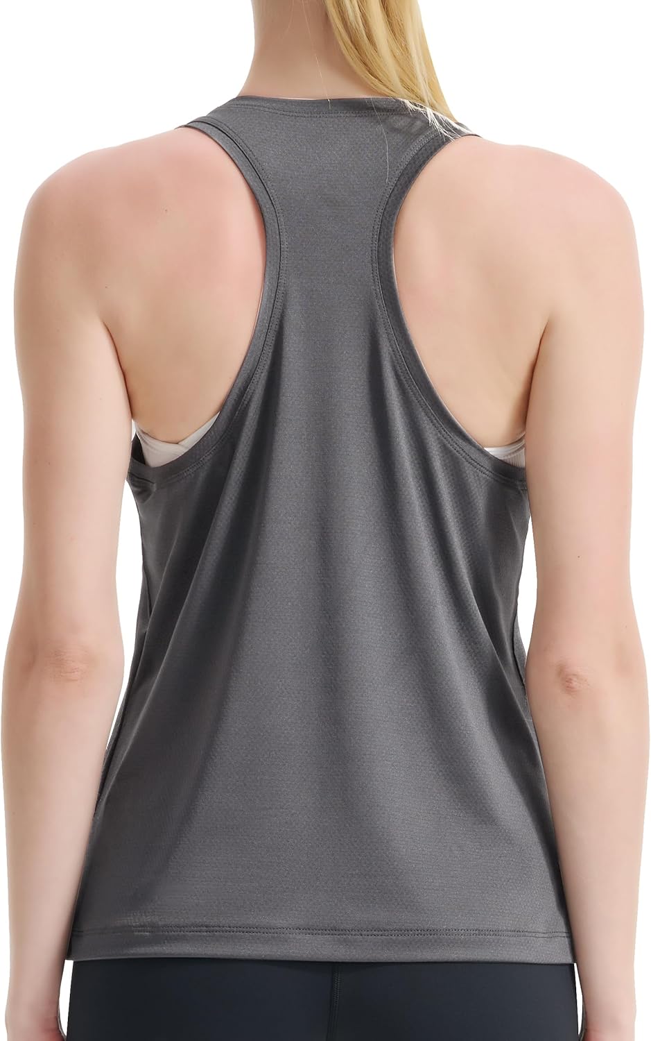 Womens Racerback Workout Tank Tops Lightweight for Running Yoga Gym Casual