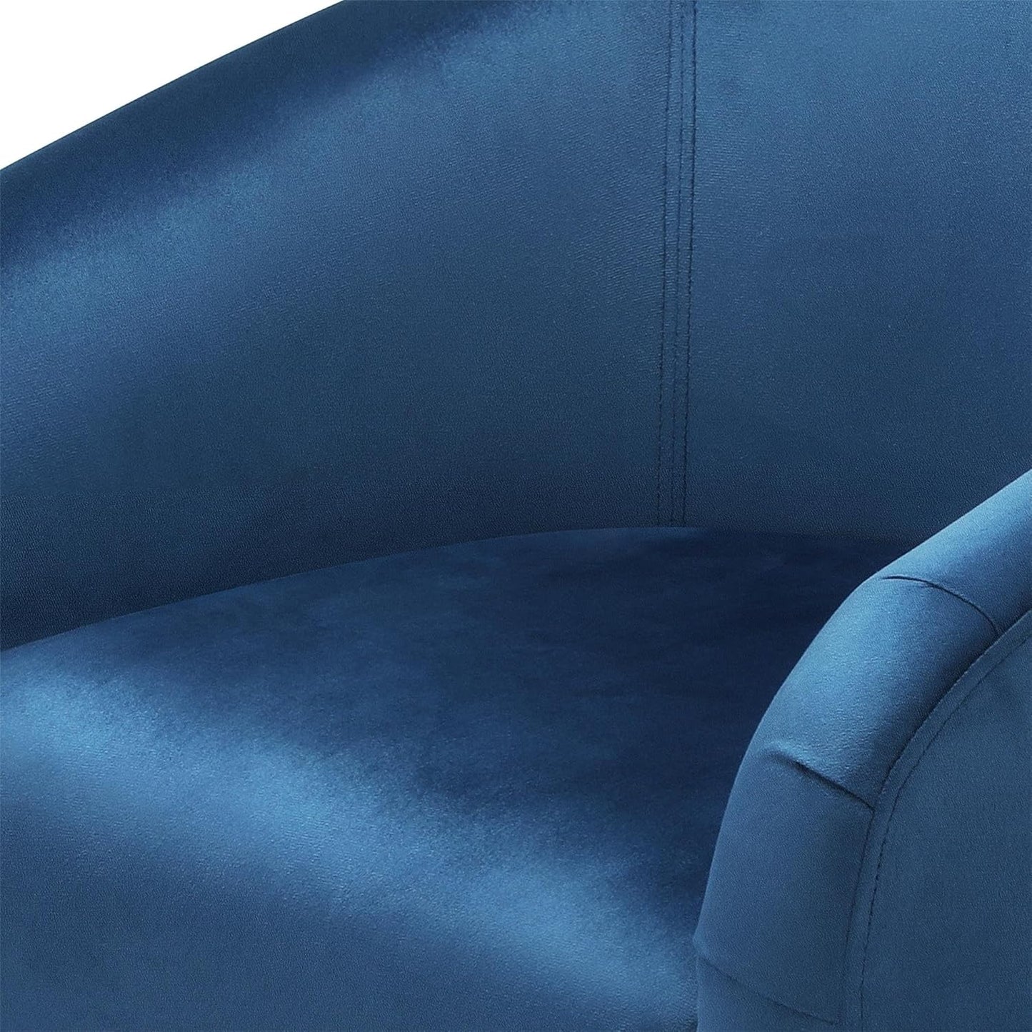 Yaheetech Accent Barrel Chair Boucle Fabric Club Chair