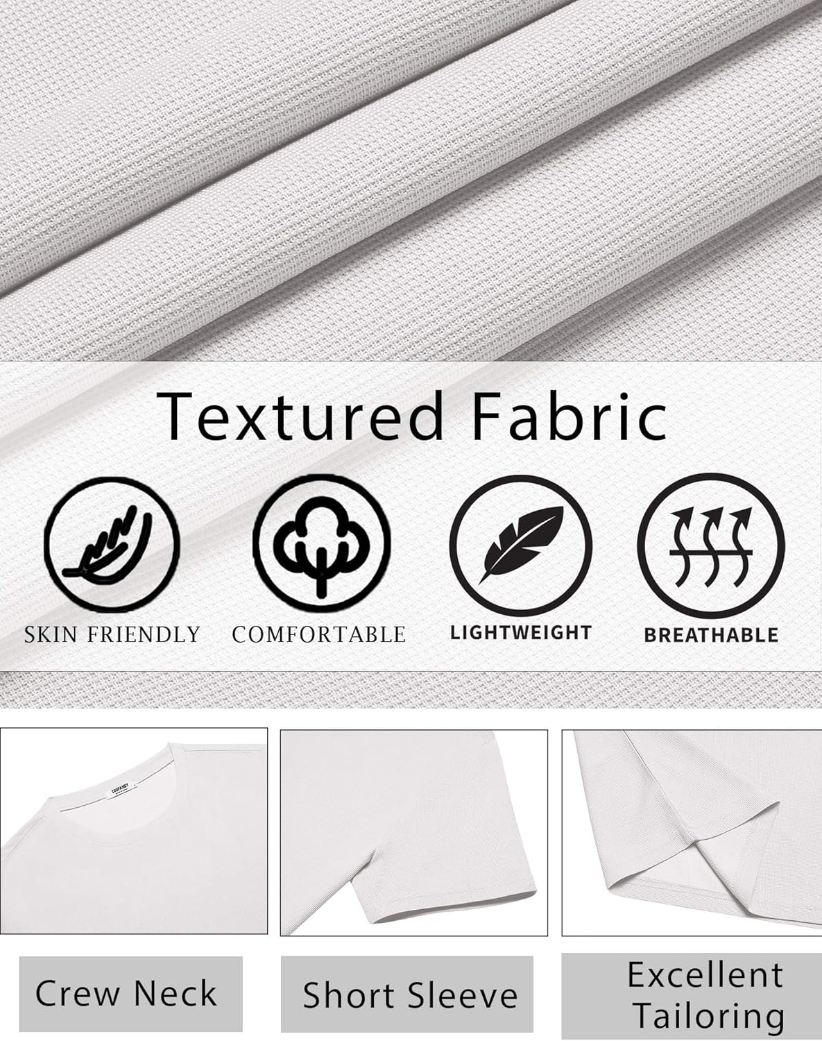 T Shirt Short Sleeve Crew Neck T-Shirt Casual Summer Basic Tee Shirts