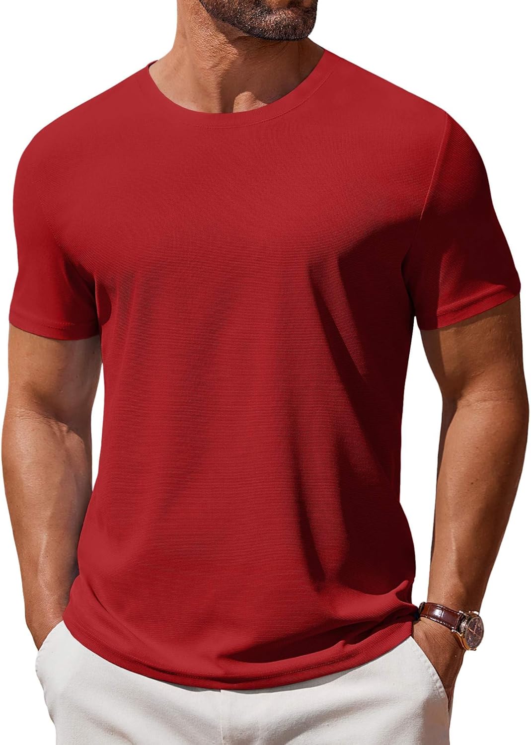 T Shirt Short Sleeve Crew Neck T-Shirt Casual Summer Basic Tee Shirts