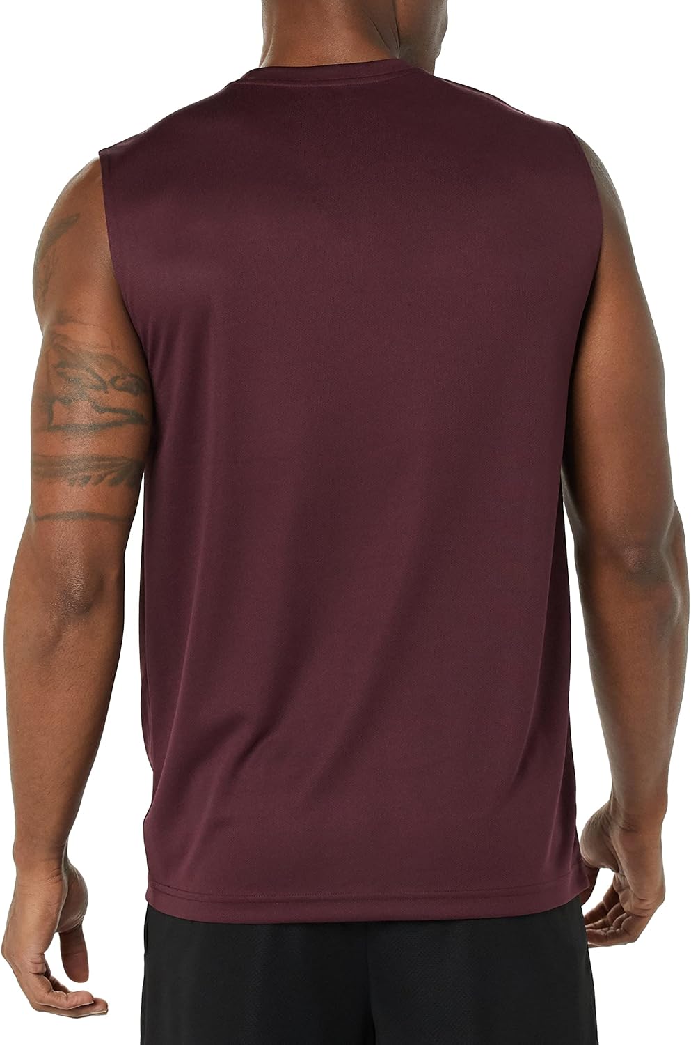 Essentials Men's Active Performance Tech Muscle Tank Pack of 2