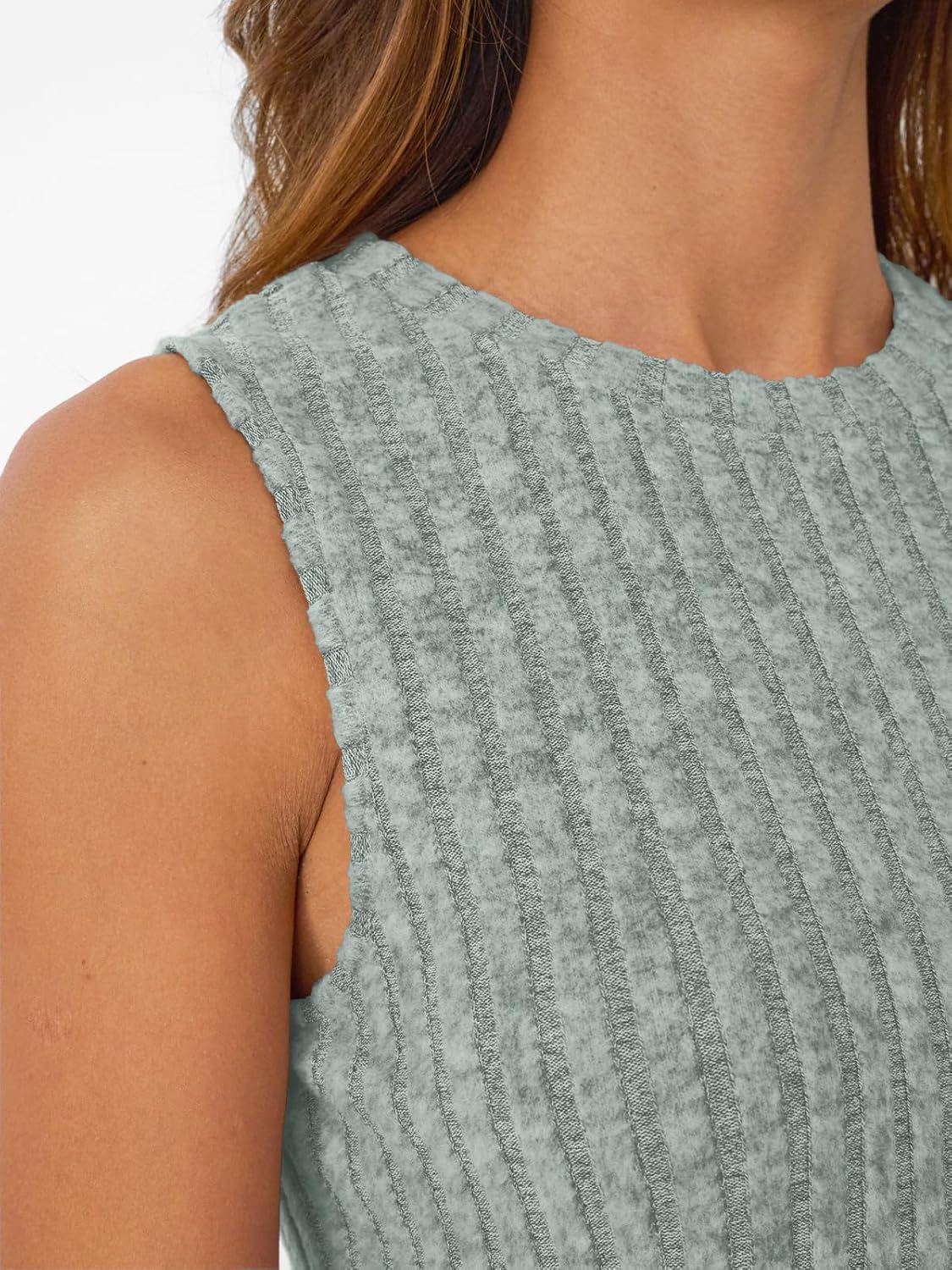 Womens Tank Tops Sleeveless Tunic Summer Basic Soft Casual Trendy Vacation Outfits