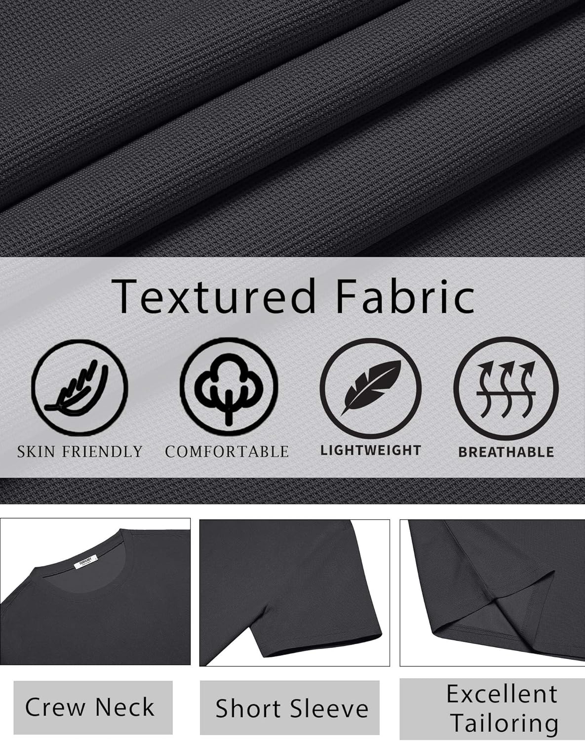 T Shirt Short Sleeve Crew Neck T-Shirt Casual Summer Basic Tee Shirts