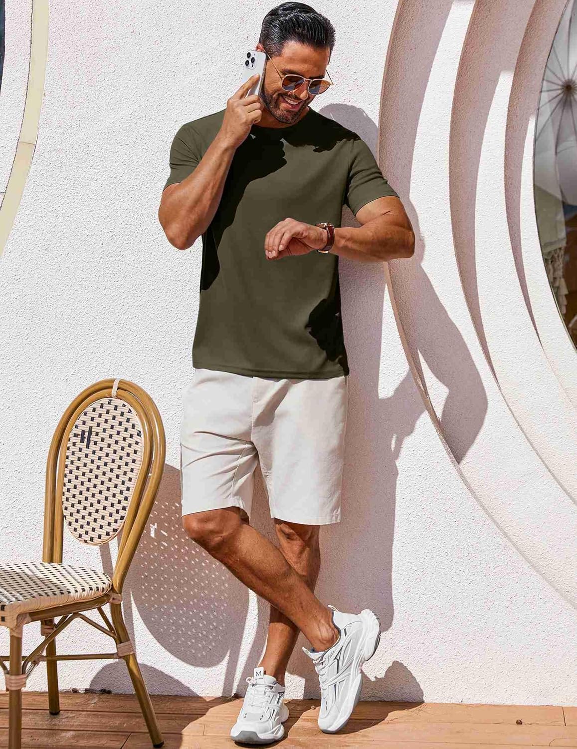 T Shirt Short Sleeve Crew Neck T-Shirt Casual Summer Basic Tee Shirts