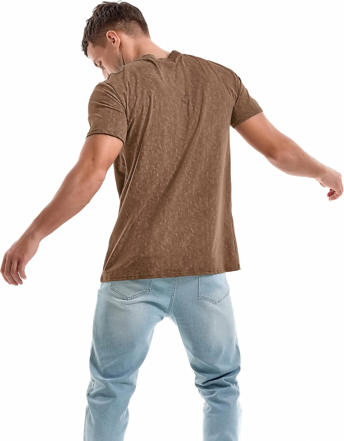 Men's T-Shirts Premium Cotton Crew Neck Tees