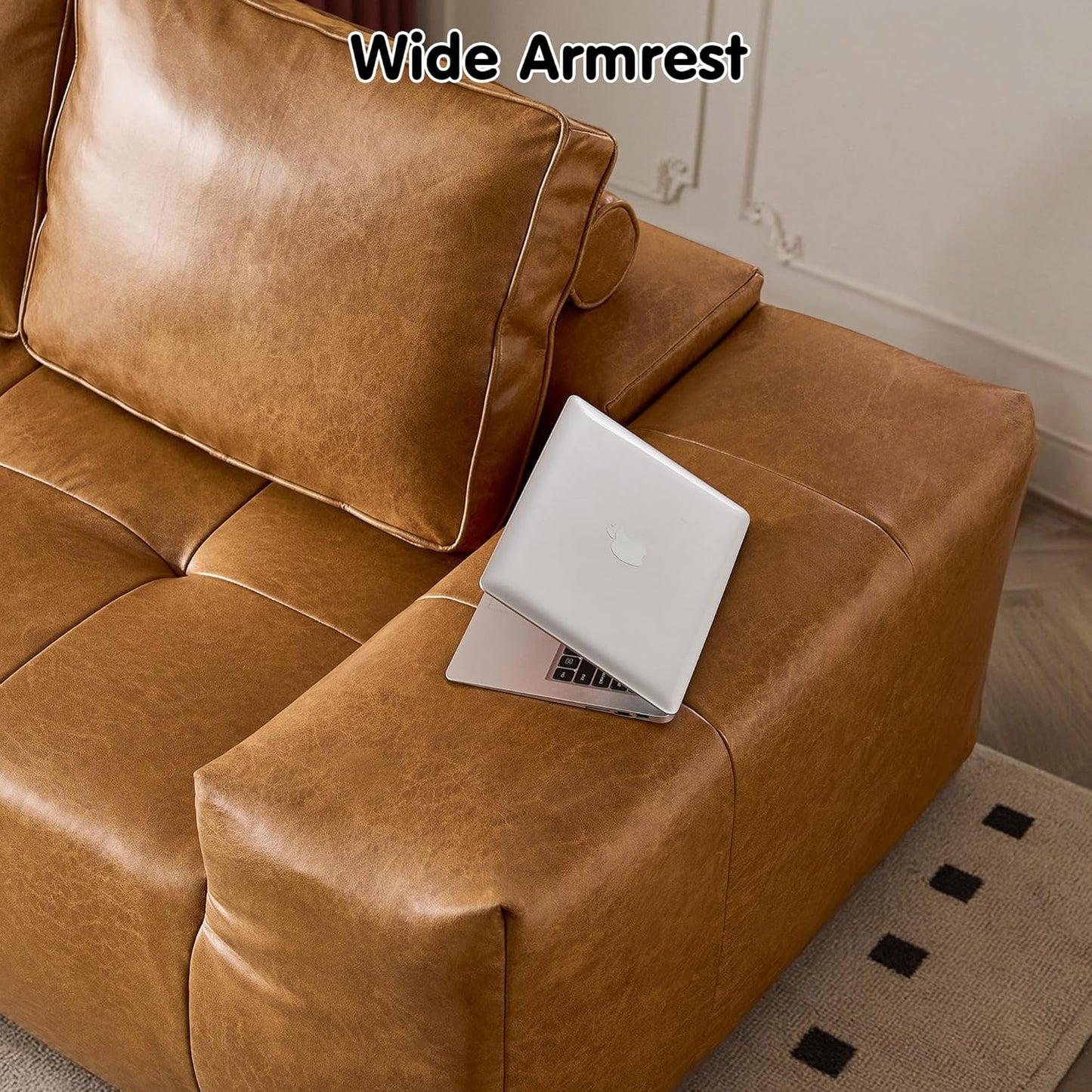 104" Cloud Sectional Couch with L-Shape Chaise