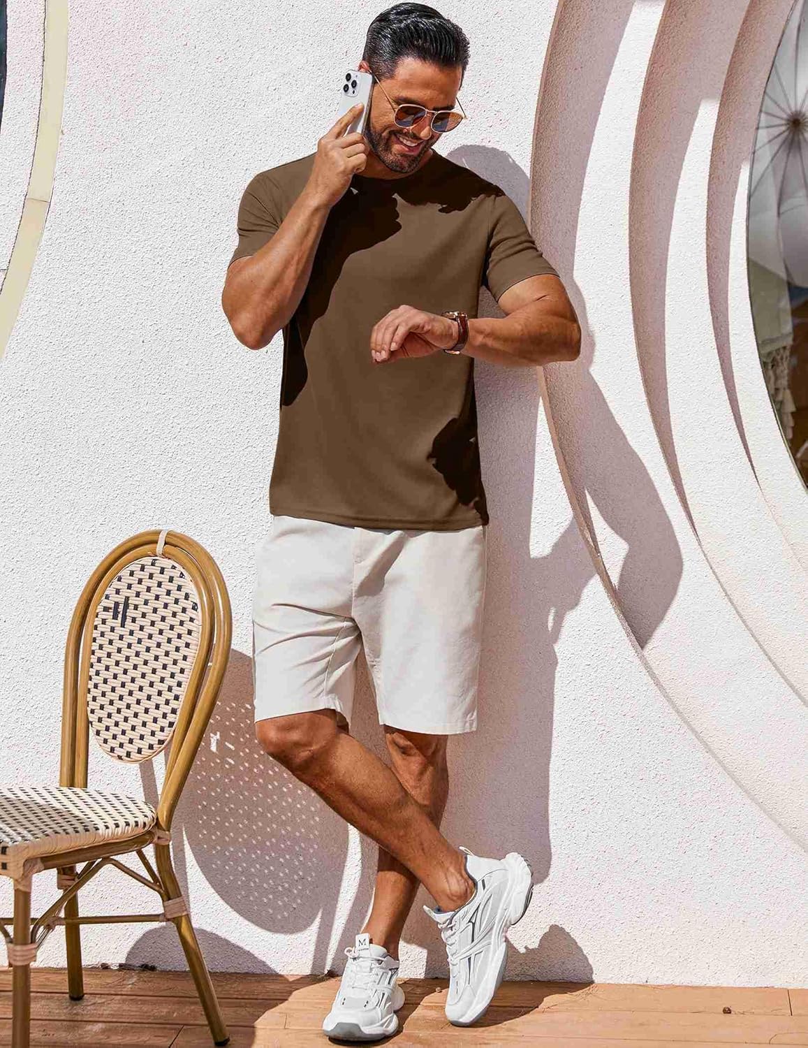 T Shirt Short Sleeve Crew Neck T-Shirt Casual Summer Basic Tee Shirts