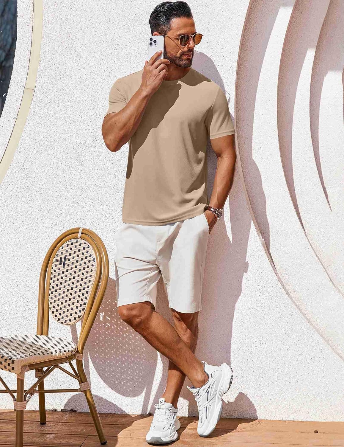 T Shirt Short Sleeve Crew Neck T-Shirt Casual Summer Basic Tee Shirts