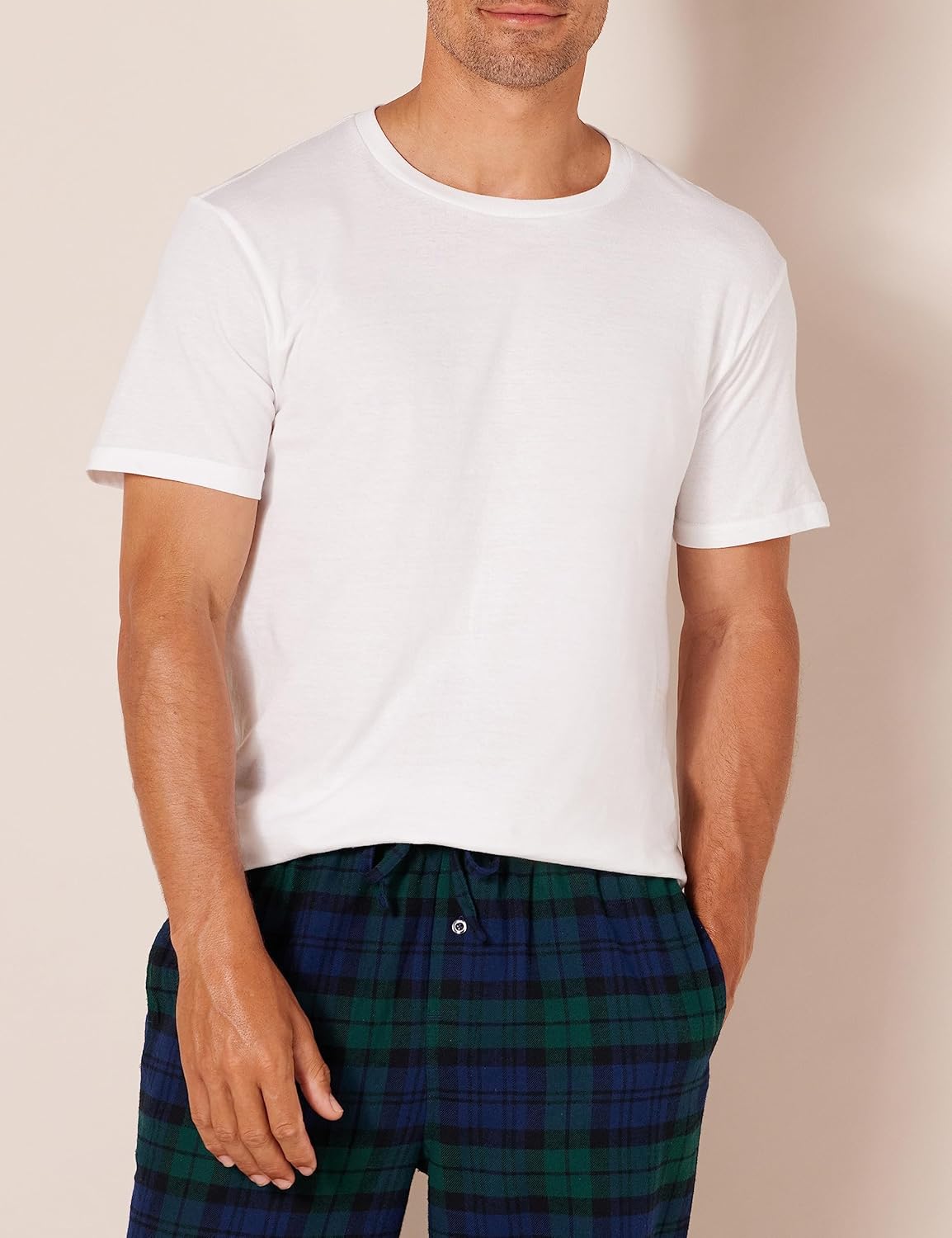 Men's Cotton Crew Neck T-Shirts, Versatile Soft Basics, Pack of 6