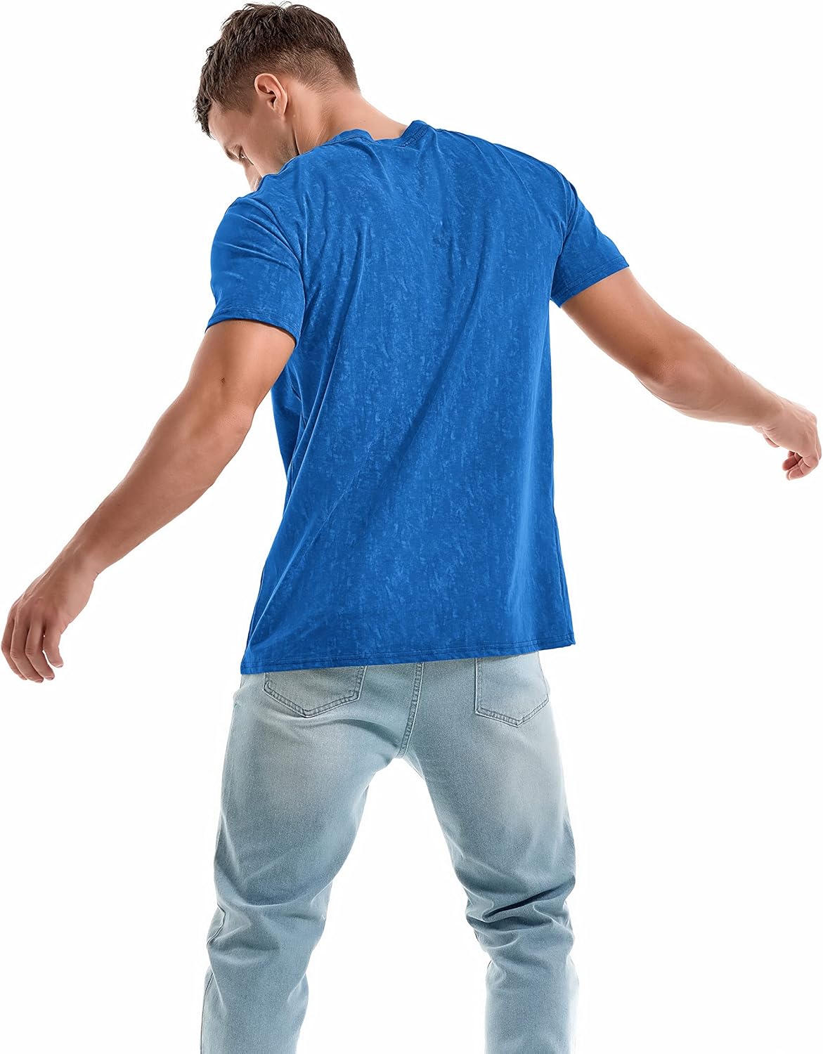 Men's T-Shirts Premium Cotton Crew Neck Tees