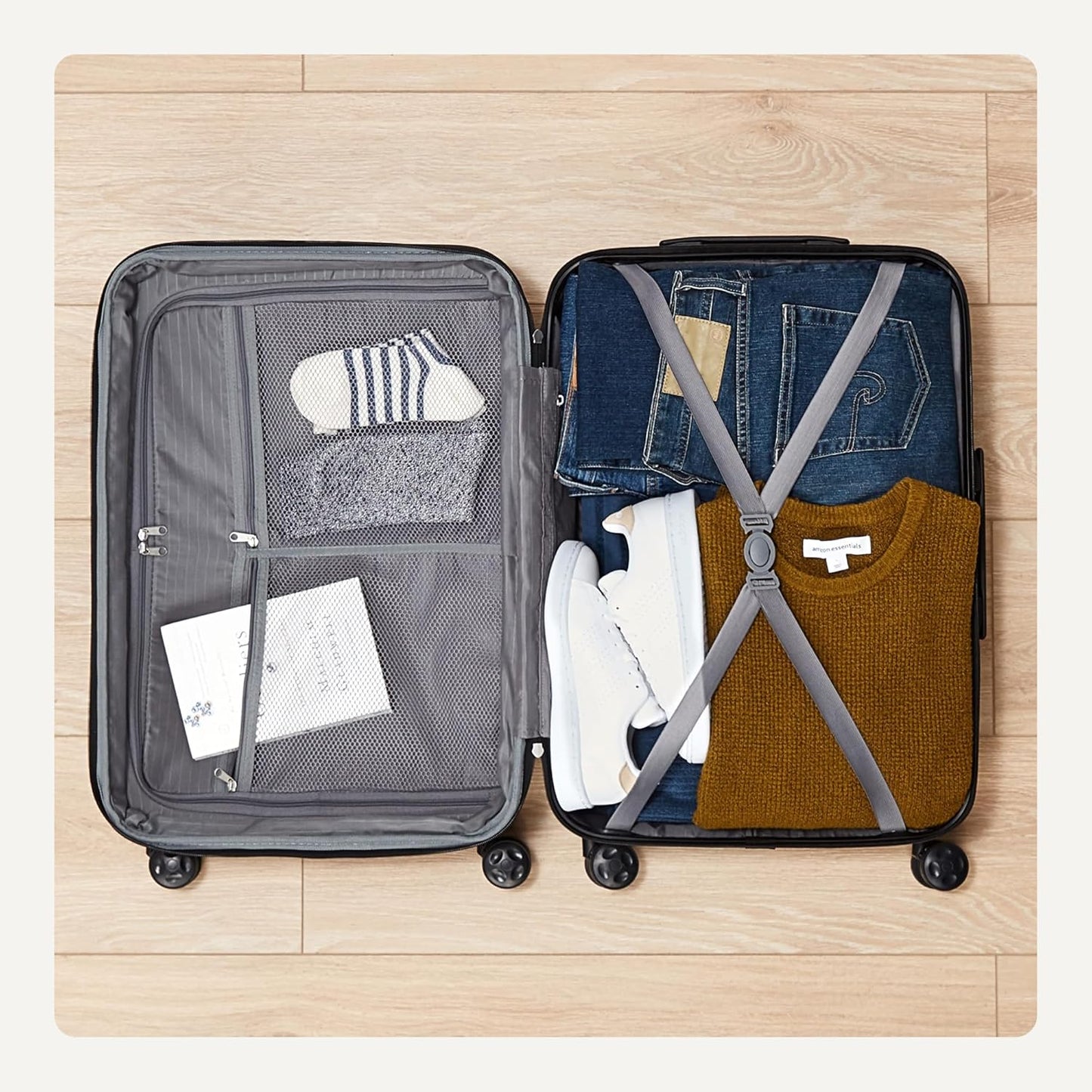 26" Hardside Medium Checked Luggage