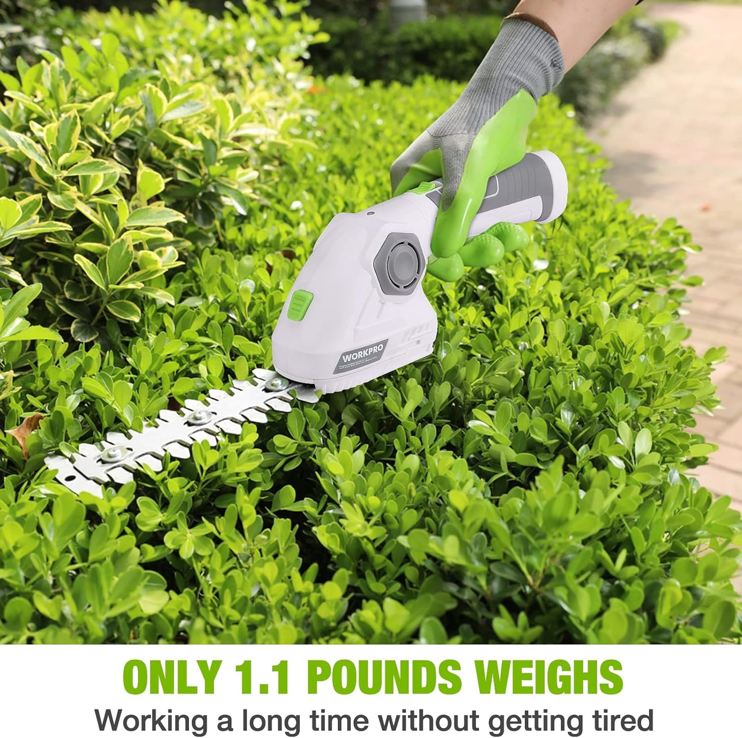 WORKPRO Cordless Grass Shear & Shrubbery Trimmer