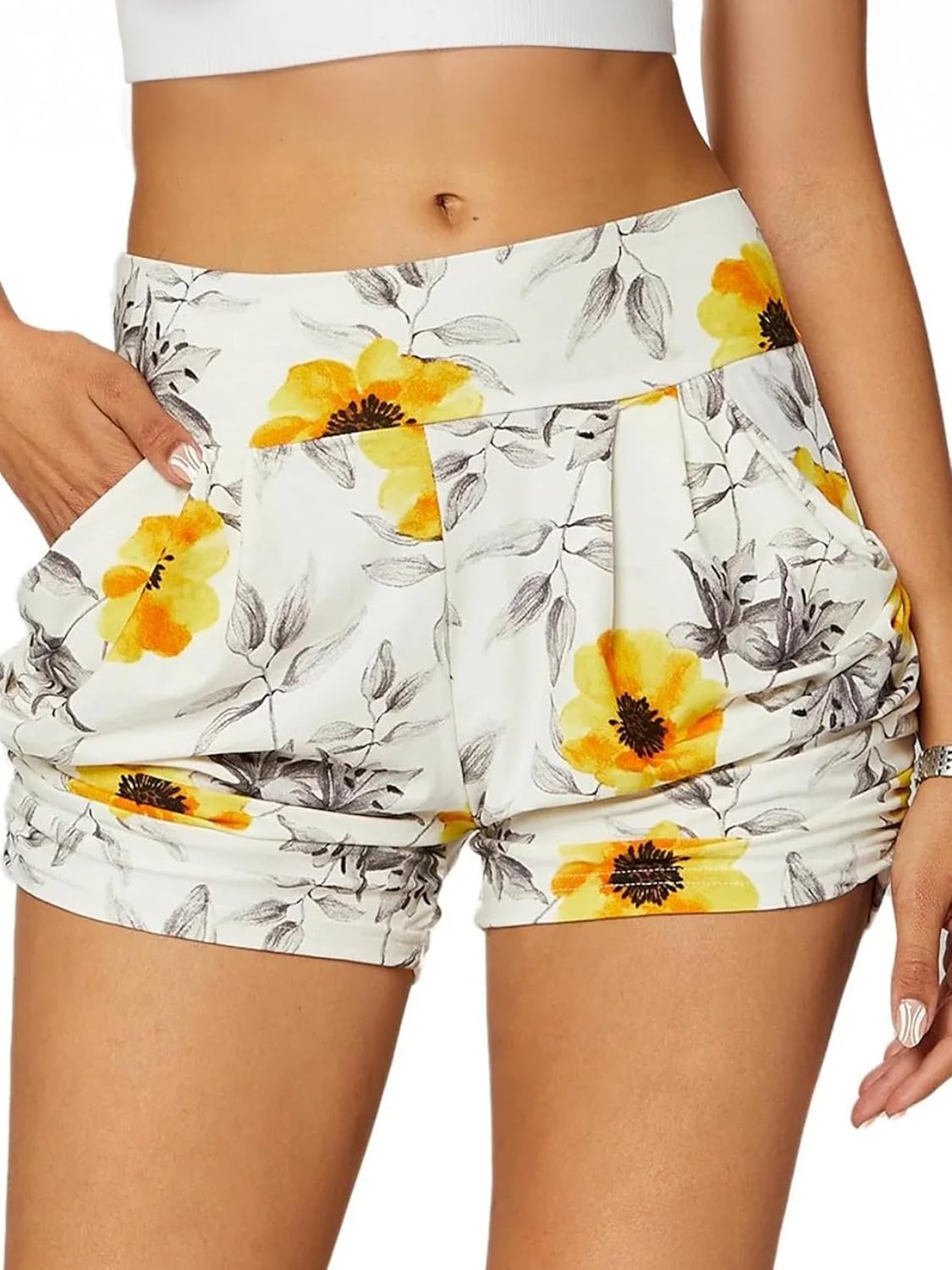 Women’s Shorts with Pockets Ultra Soft Stretch