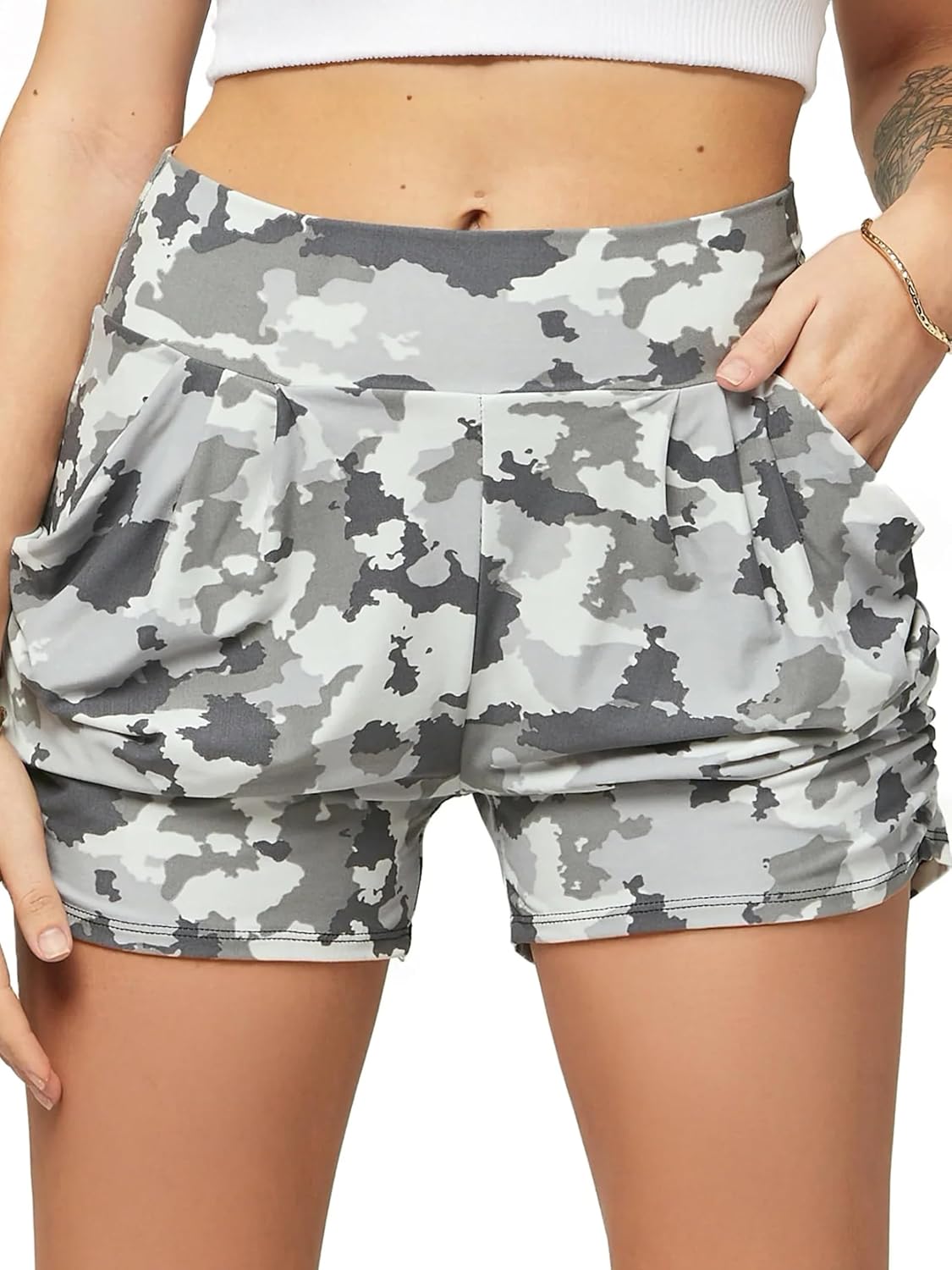 Women’s Shorts with Pockets Ultra Soft Stretch