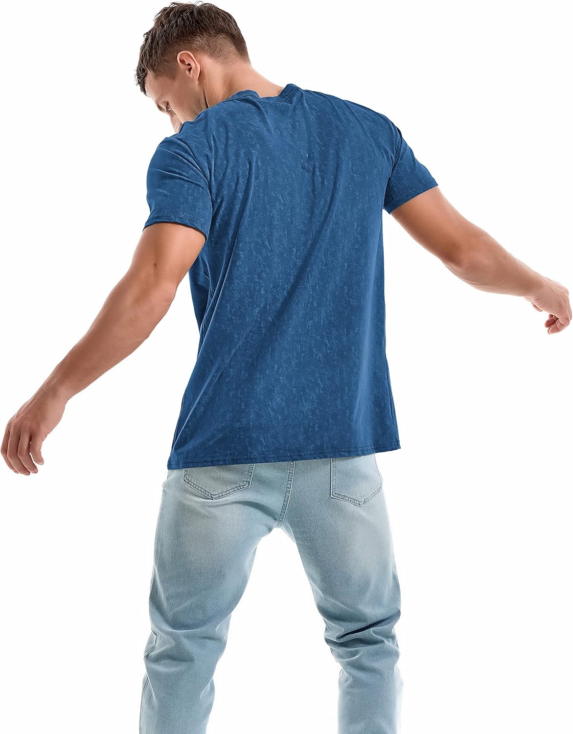 Men's T-Shirts Premium Cotton Crew Neck Tees