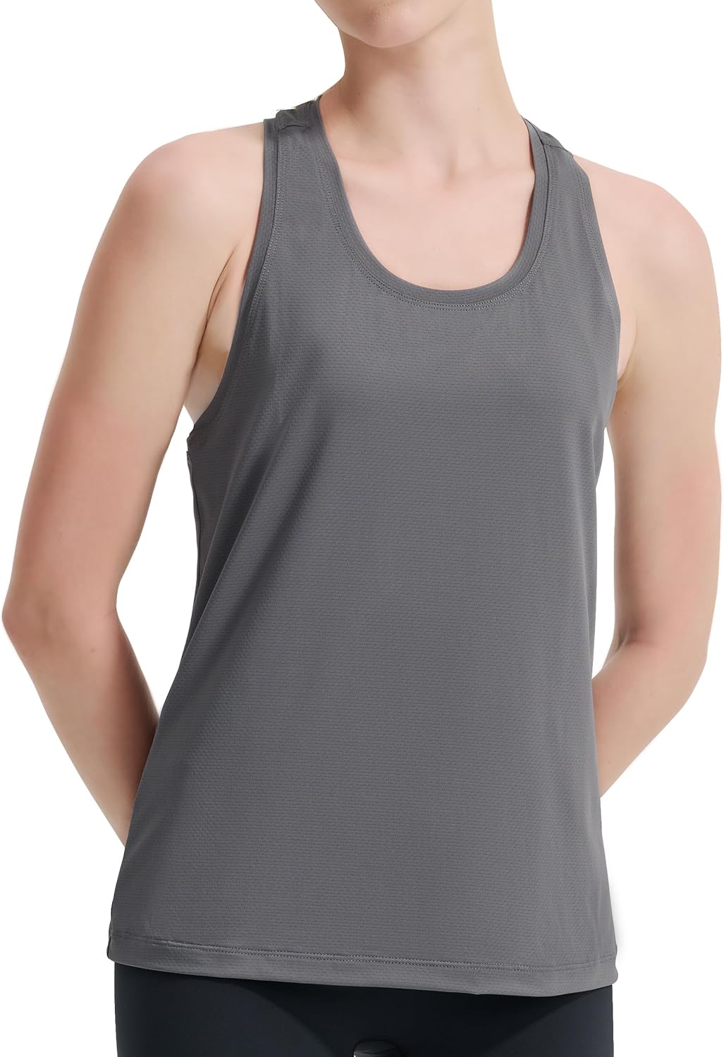 Womens Racerback Workout Tank Tops Lightweight for Running Yoga Gym Casual