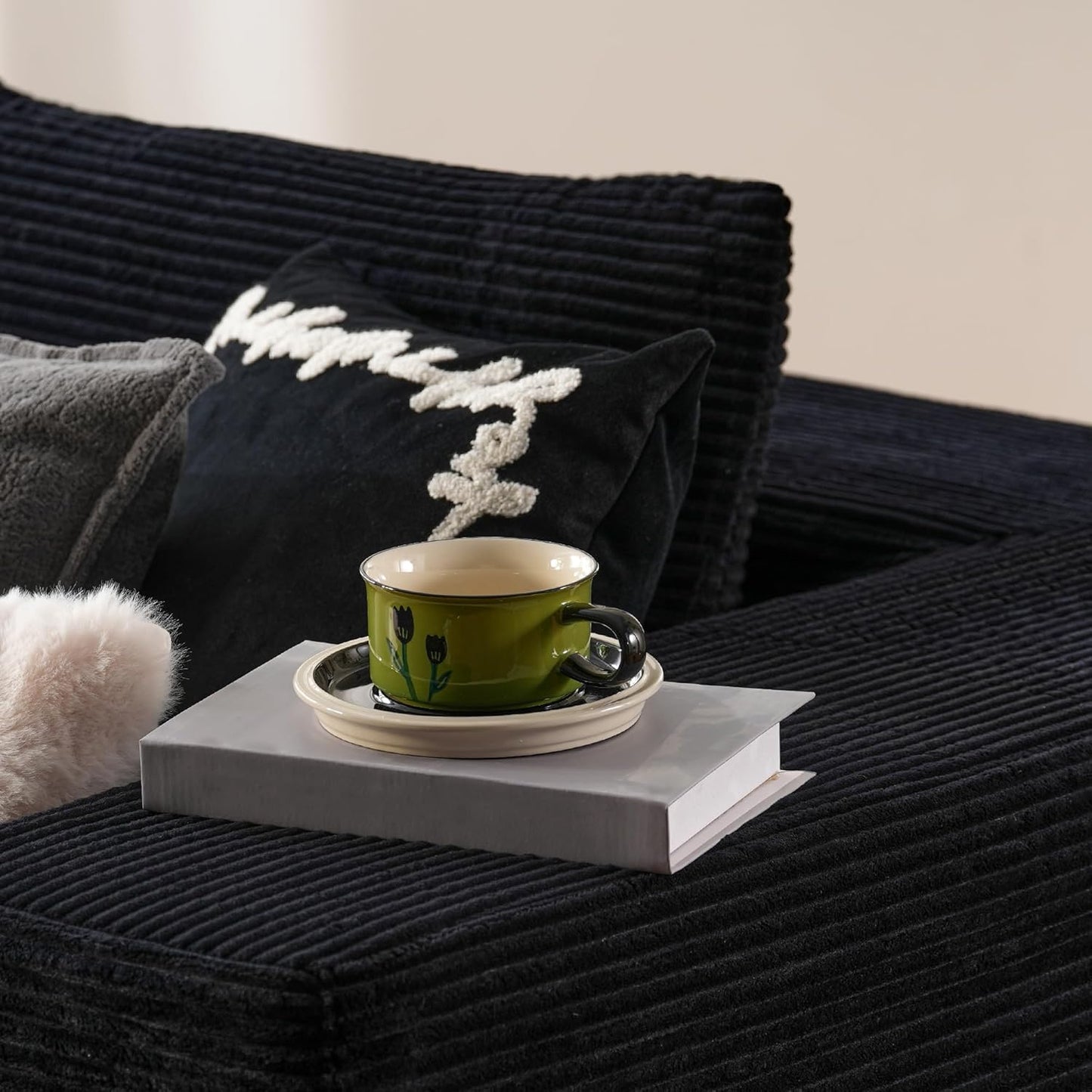 104" Cloud Sectional Couch with L-Shape Chaise