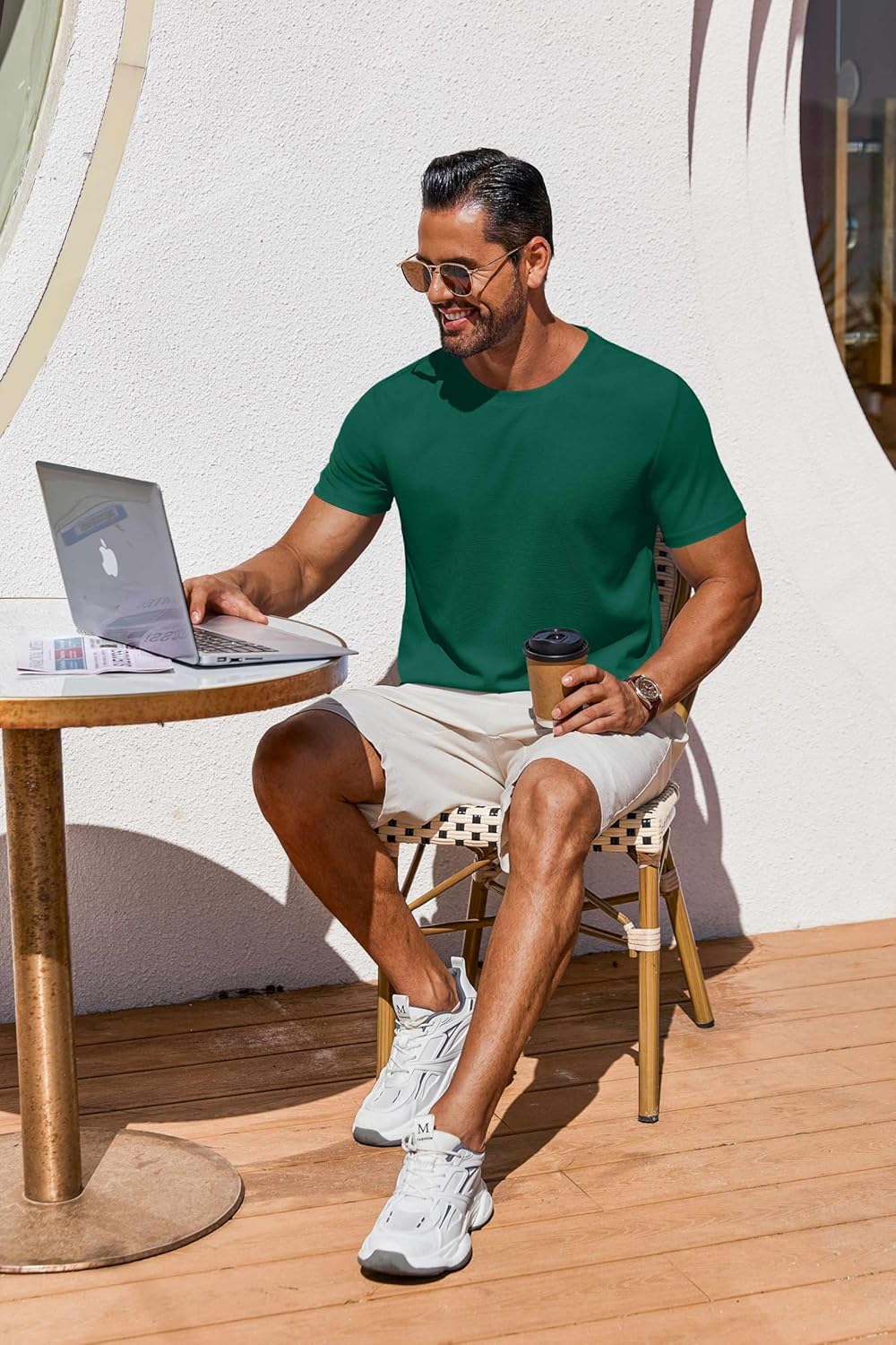 T Shirt Short Sleeve Crew Neck T-Shirt Casual Summer Basic Tee Shirts