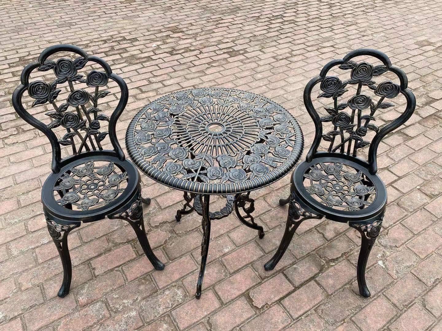 C/G 3 Piece Bistro Set Outdoor Patio Table