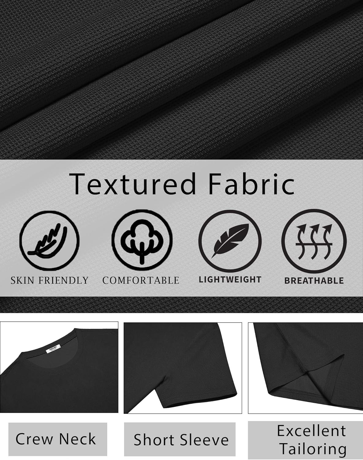 T Shirt Short Sleeve Crew Neck T-Shirt Casual Summer Basic Tee Shirts