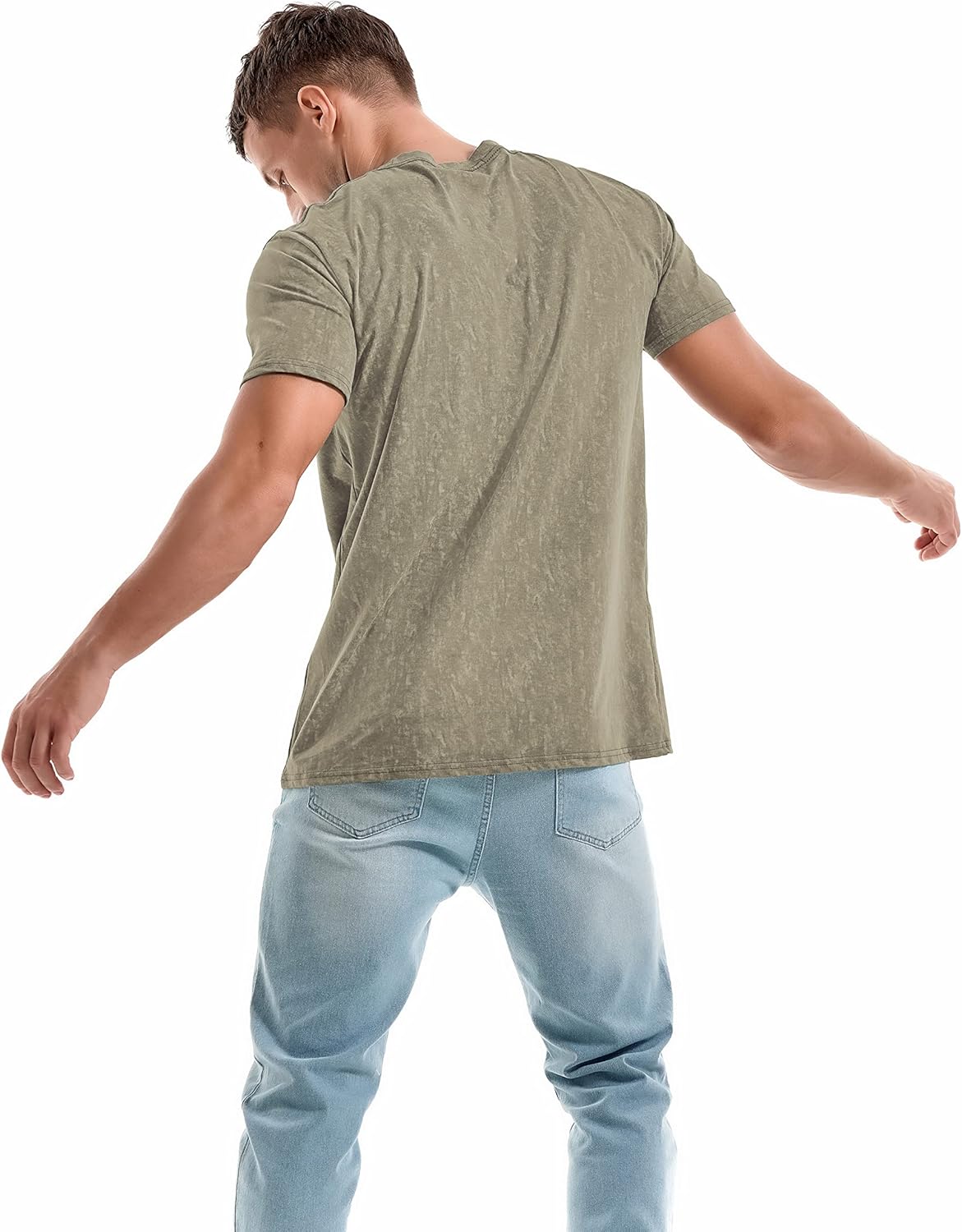 Men's T-Shirts Premium Cotton Crew Neck Tees