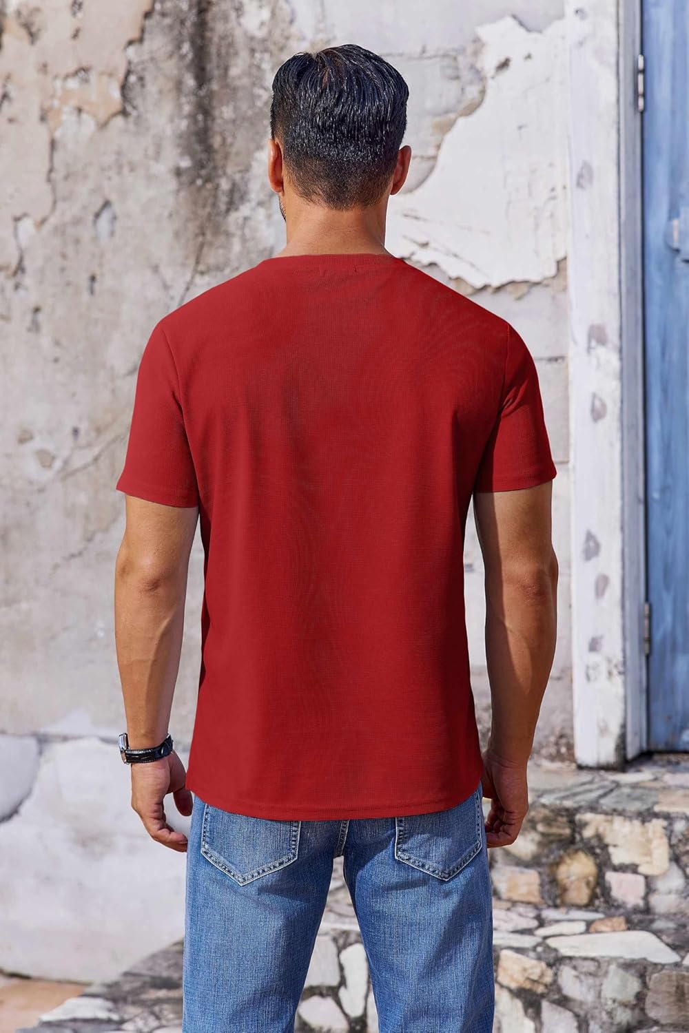 T Shirt Short Sleeve Crew Neck T-Shirt Casual Summer Basic Tee Shirts