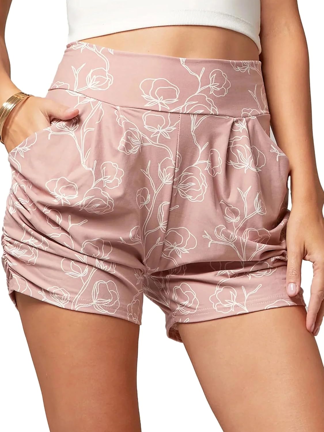 Women’s Shorts with Pockets Ultra Soft Stretch