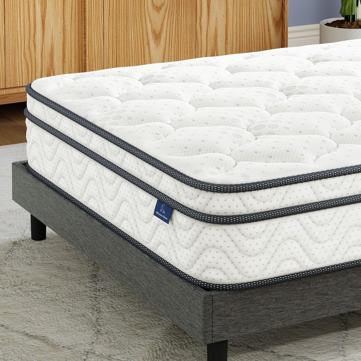 10 Inch Hybrid Mattress in a Box with Memory Foam