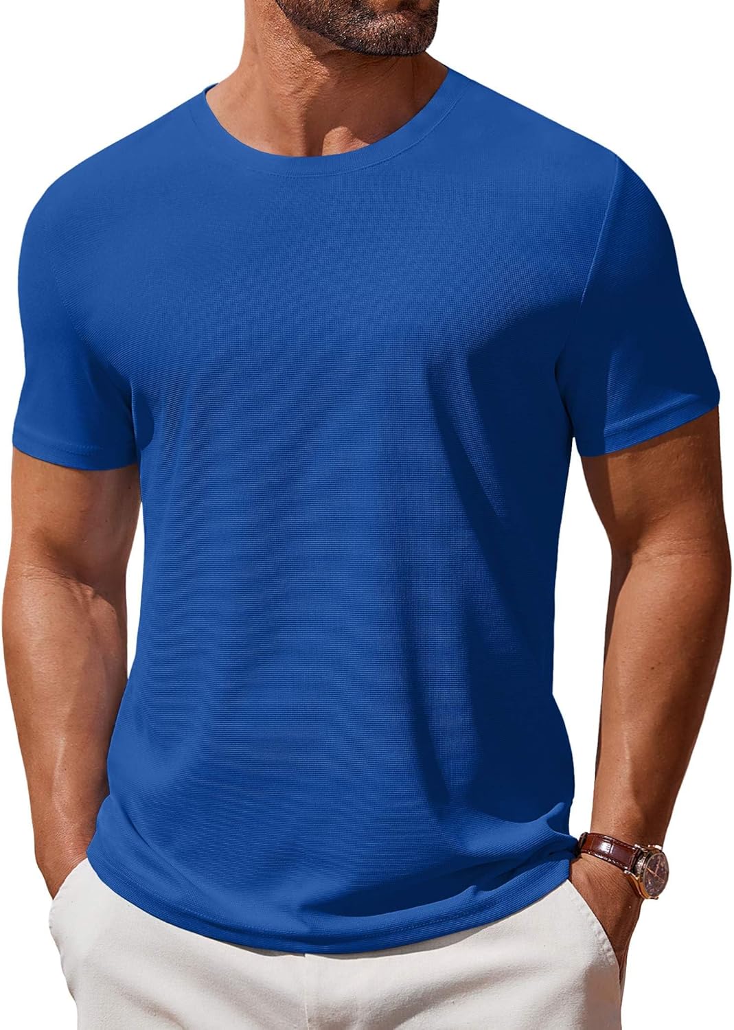 T Shirt Short Sleeve Crew Neck T-Shirt Casual Summer Basic Tee Shirts