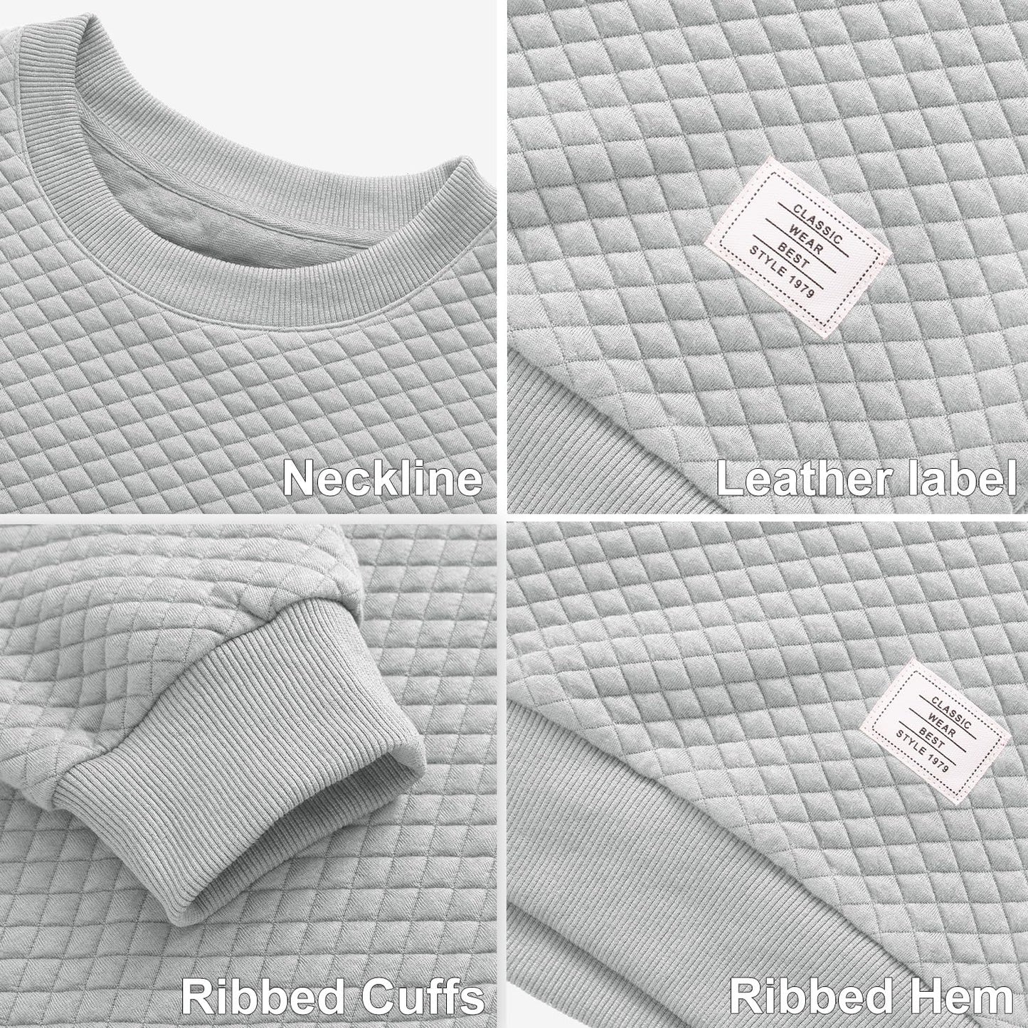 Men's Crewneck Sweatshirts Solid