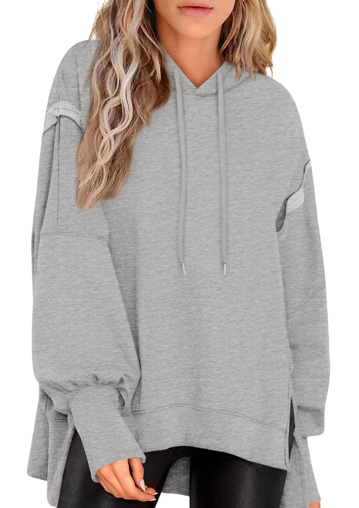 Womens Oversized Hoodie 2025 Spring Sweatshirt Long Sleeve