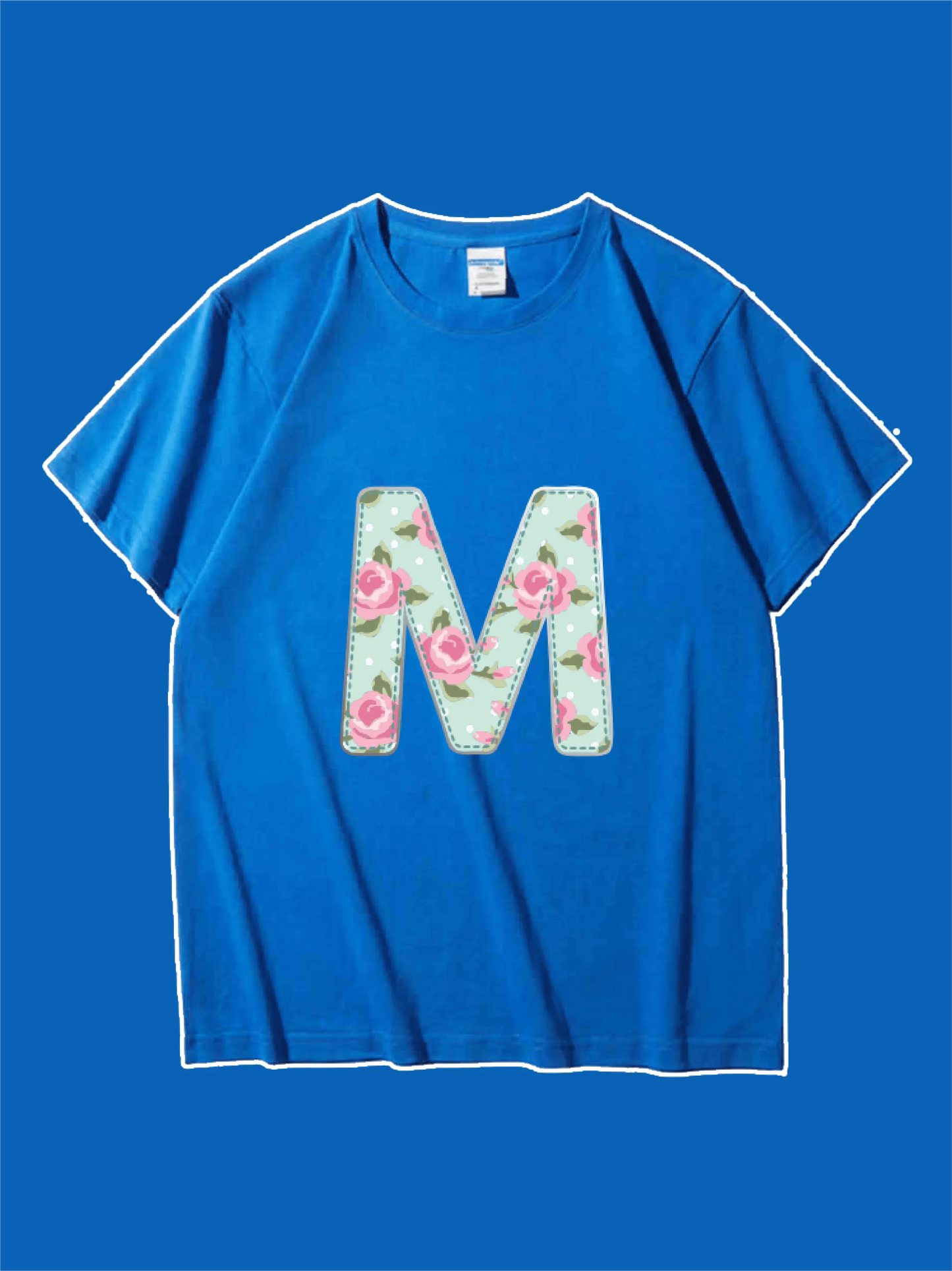 Floral Graphic T-shirts For Mom