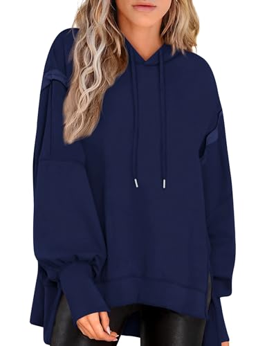 Womens Oversized Hoodie 2025 Spring Sweatshirt Long Sleeve